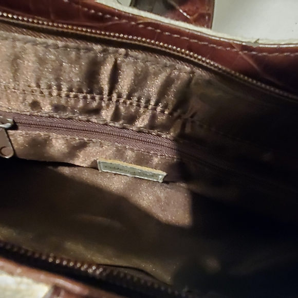 Coldwater Creek Ivory And Tan Shoulderbag - Picture 7 of 8